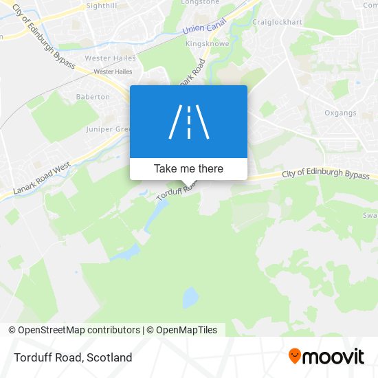 Torduff Road map