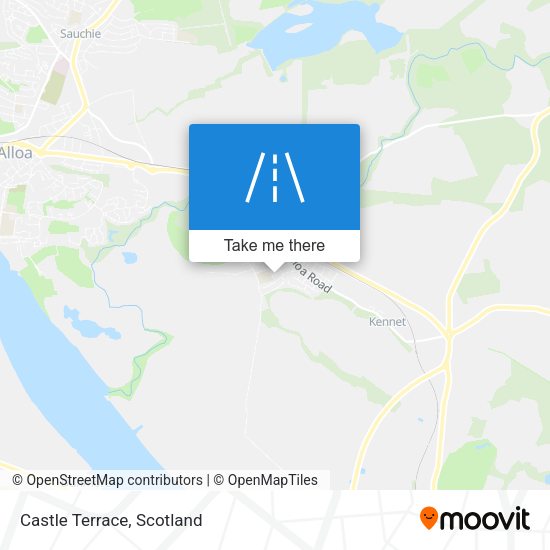 Castle Terrace map