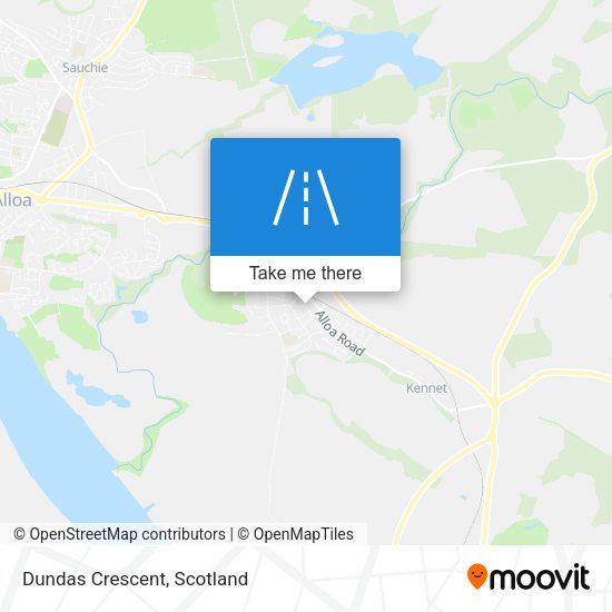 Dundas Crescent map