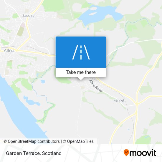 Garden Terrace map