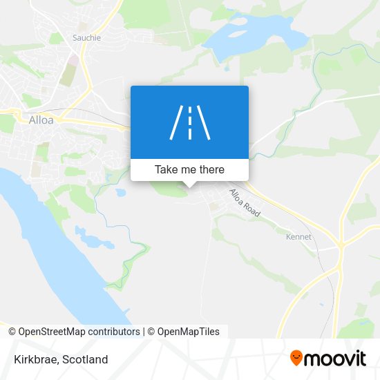 Kirkbrae map