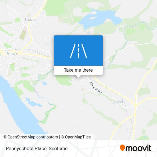 Pennyschool Place map