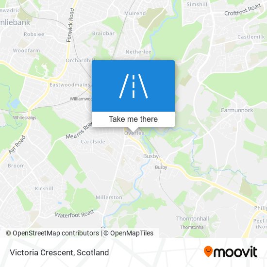 Victoria Crescent map