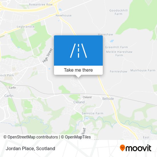 Jordan Place map