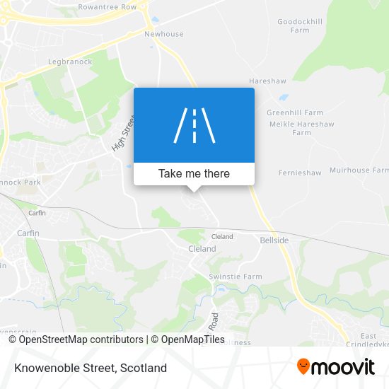 Knowenoble Street map