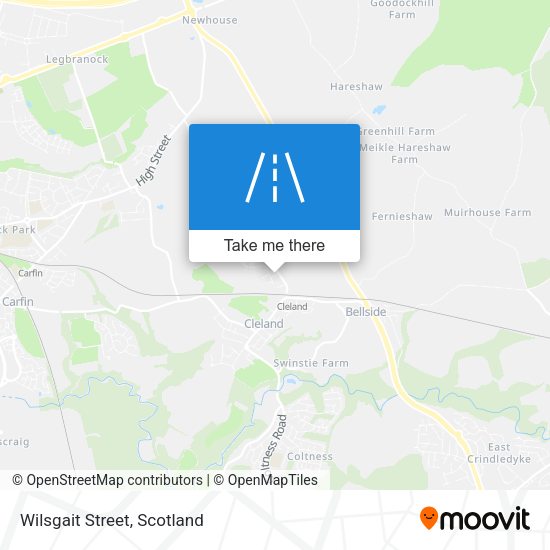 Wilsgait Street map