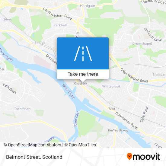 Belmont Street map