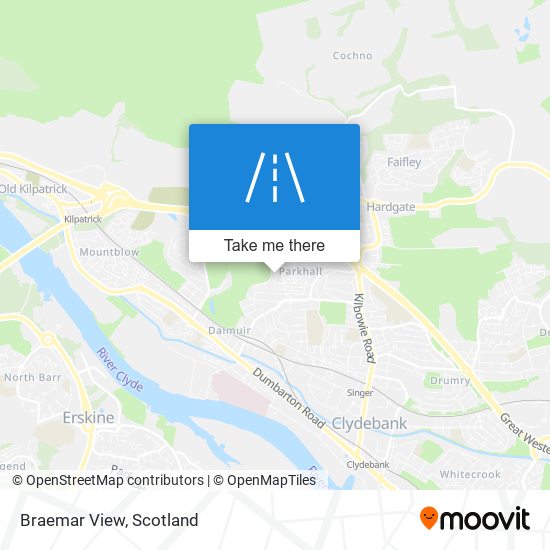 Braemar View map