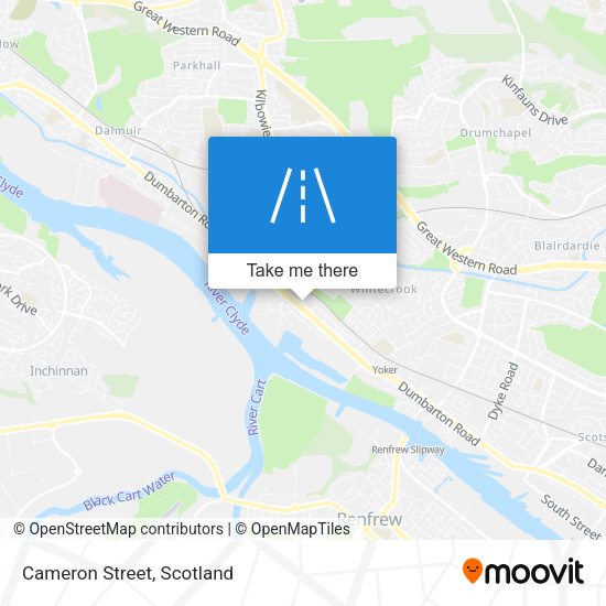 Cameron Street map