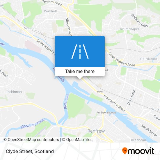 Clyde Street map