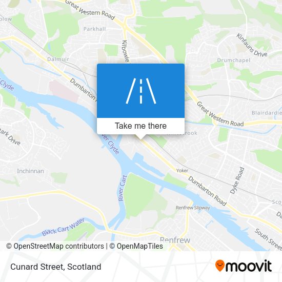 Cunard Street map