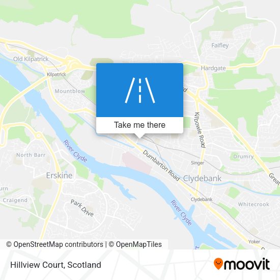 Hillview Court map