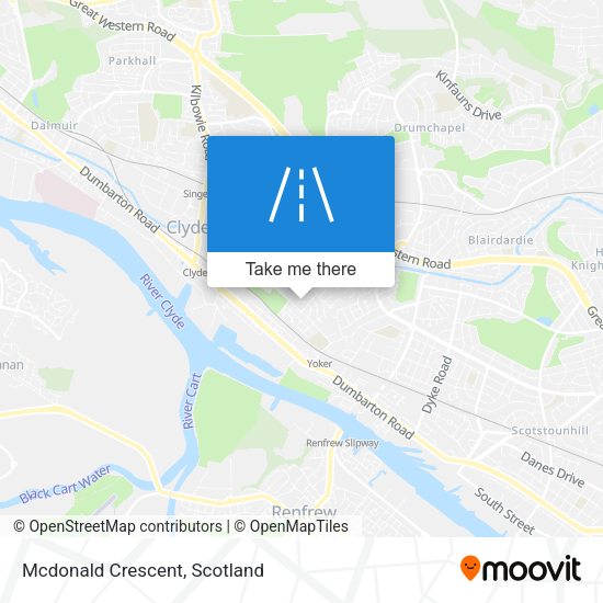 Mcdonald Crescent map