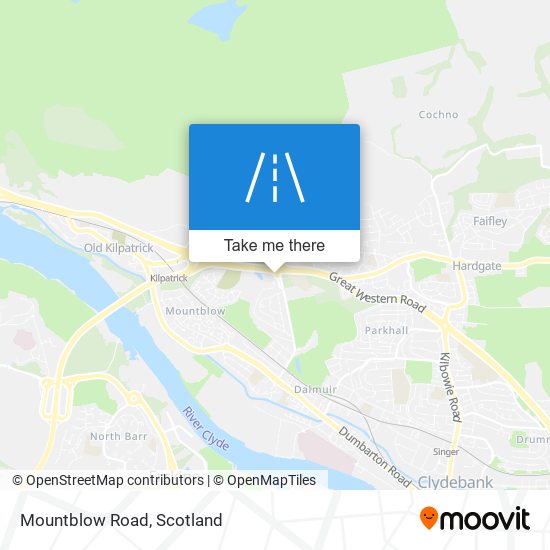 Mountblow Road map