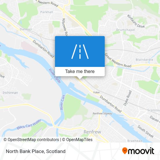 North Bank Place map