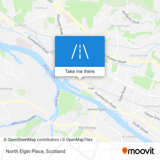 North Elgin Place map