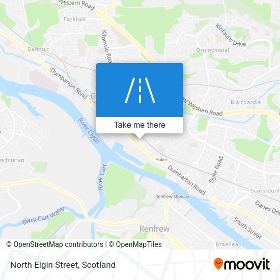 North Elgin Street map