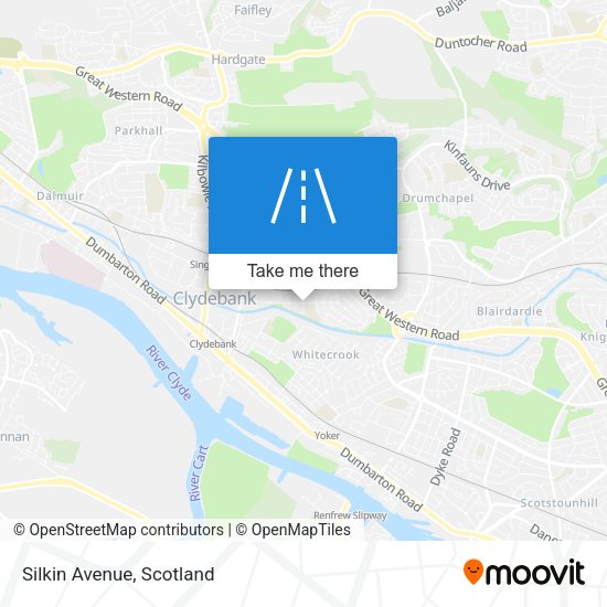 Silkin Avenue map