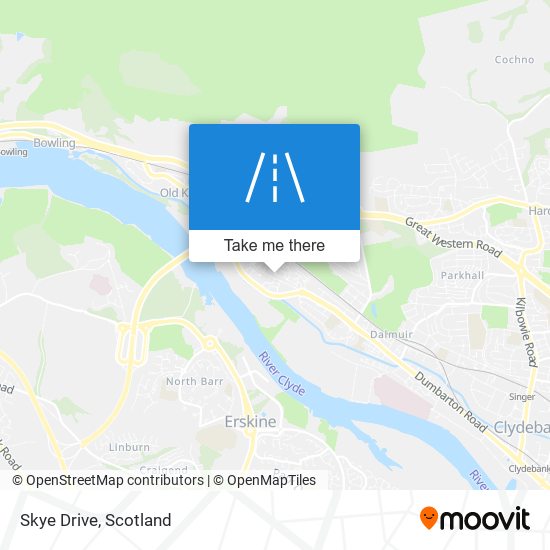 Skye Drive map