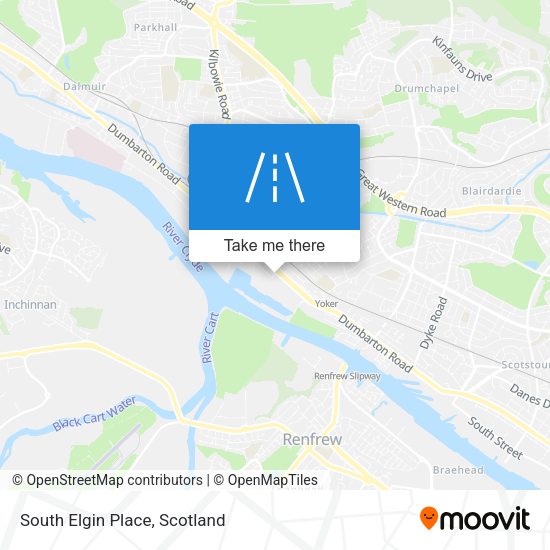 South Elgin Place map