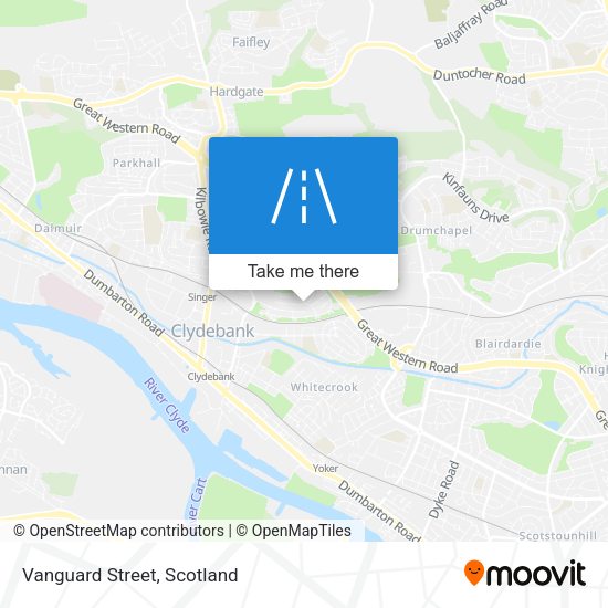 Vanguard Street map