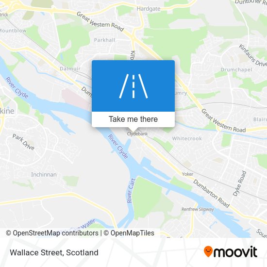 Wallace Street map
