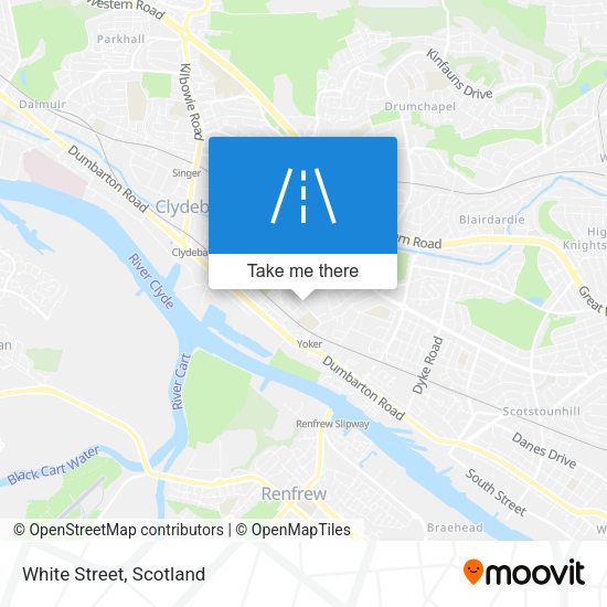 White Street map