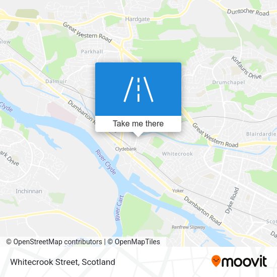 Whitecrook Street map