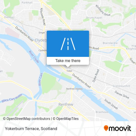 Yokerburn Terrace map