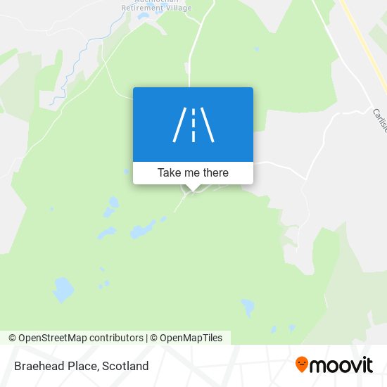 Braehead Place map