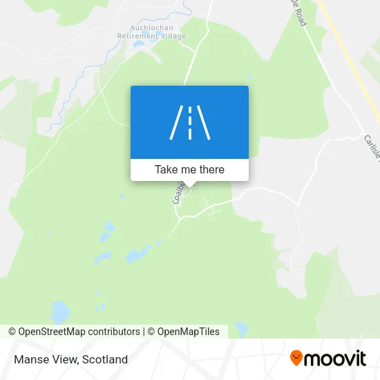 Manse View map