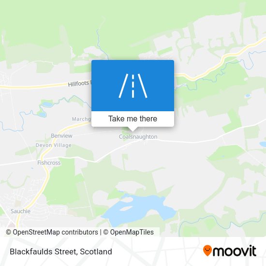 Blackfaulds Street map