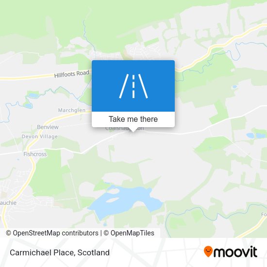 Carmichael Place map