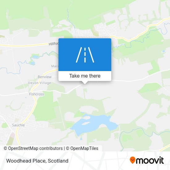 Woodhead Place map