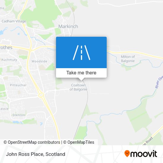 John Ross Place map