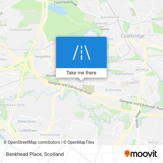 Bankhead Place map