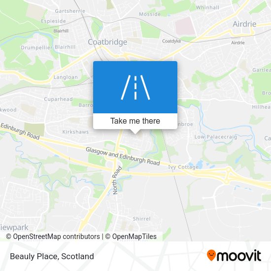 Beauly Place map