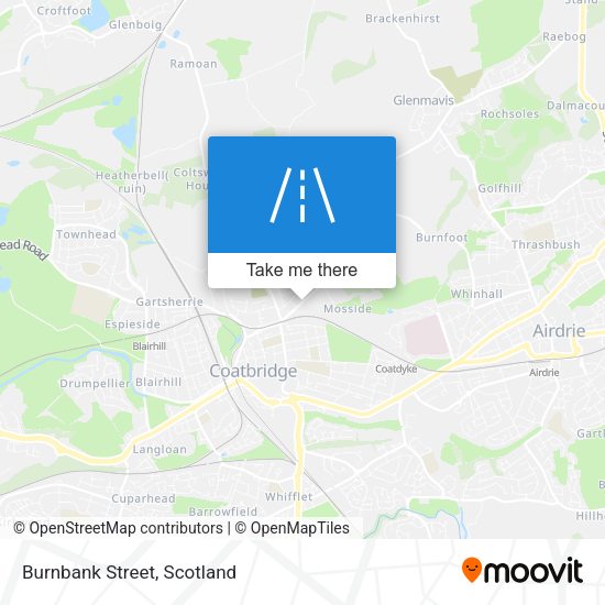 Burnbank Street map