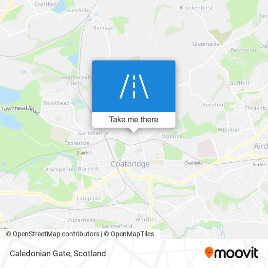 Caledonian Gate map