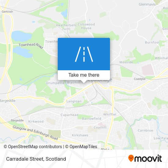 Carradale Street map