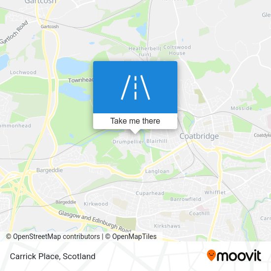 Carrick Place map