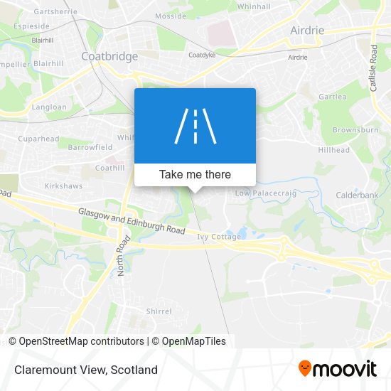 Claremount View map