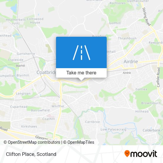 Clifton Place map