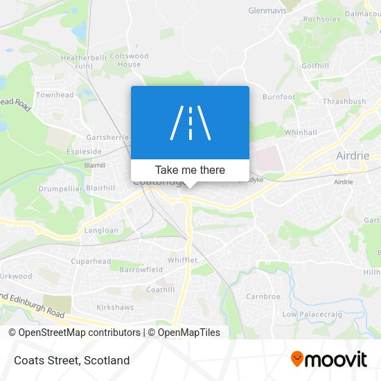Coats Street map