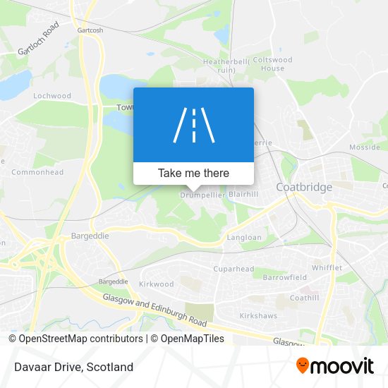 Davaar Drive map