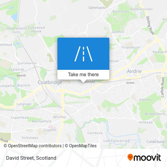 David Street map