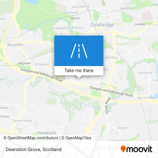 Deanston Grove map