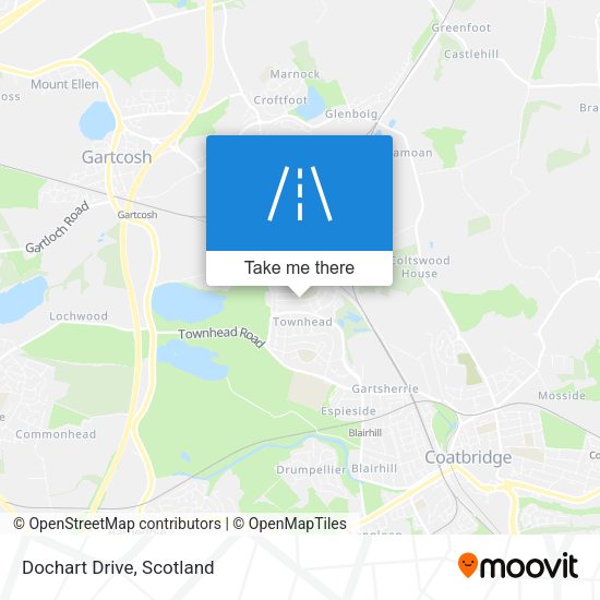 Dochart Drive map
