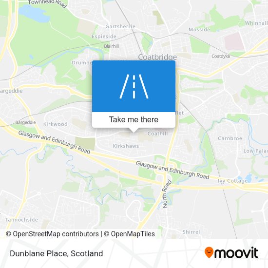 Dunblane Place map
