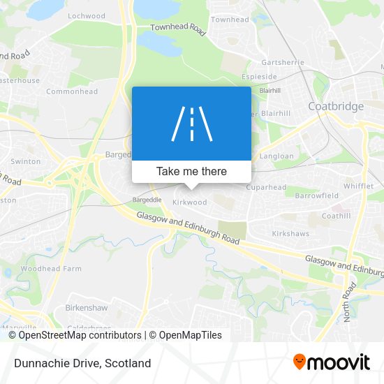 Dunnachie Drive map